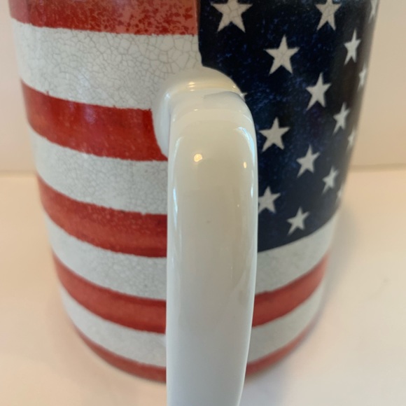 Old Glory Porcelain Port Townsand Patriotic Mug - Picture 4 of 10